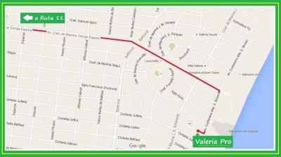 Complejo de Dptos en alquiler en Valeria del Mar. 1, 2 y 3 ambientes, 1 baño y capacidad de 1 a 5 personas. A 50 m de la playa