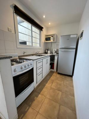 Departamento en alquiler en Valeria del Mar. 2 ambientes y monoambiente ambientes, 1 baño y capacidad de 1 a 4 personas. 